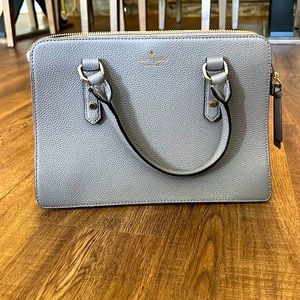 Kate Spade grey leather bag